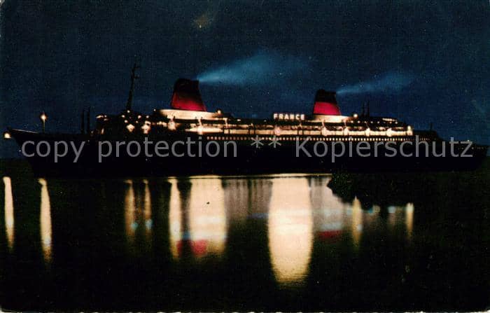 Dampfer Oceanliner Le Havre – Ansichtskarte