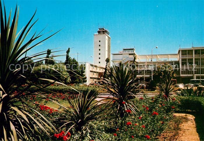 Flughafen Airport Aeroporto Dar el Beida – Ansichtskarte