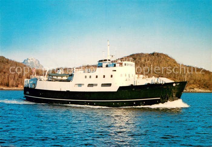 Schiffe Ships Navires Skutvik – Ansichtskarte
