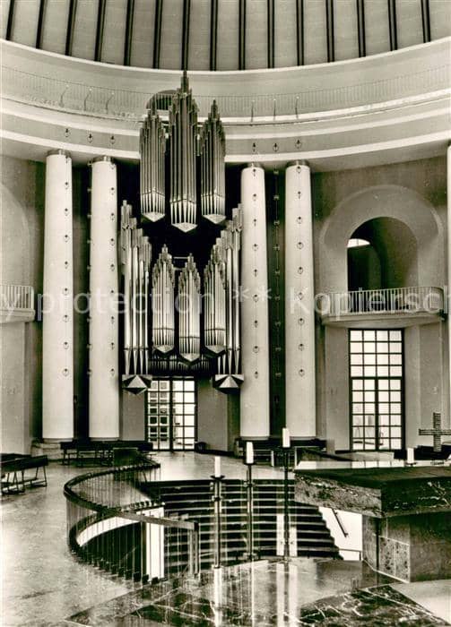 Kirchenorgel St.-Hedwigs-Karhedrale – Ansichtskarte