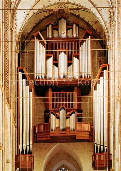 Kirchenorgel Marienkirche – Ansichtskarte