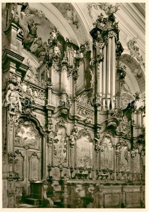 Kirchenorgel Ottobeuren – Ansichtskarte