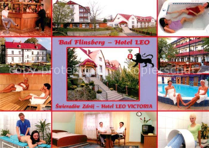 Bad Flinsberg Swieradow Zdroj Hotel Leo Victoria Swimming Pool Wellnes – Поштова листівка