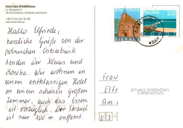 Zadní strana