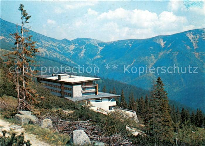 Nizke Tatry Hotel Kosodrevina Bergwelt Niedere Tatra – Ansichtskarte