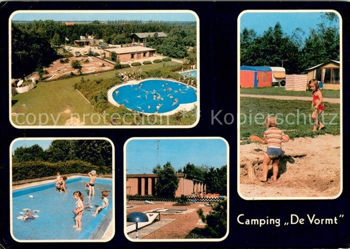 Urk Camping De Vormt Swimming Pool Minigolf – Ansichtskarte
