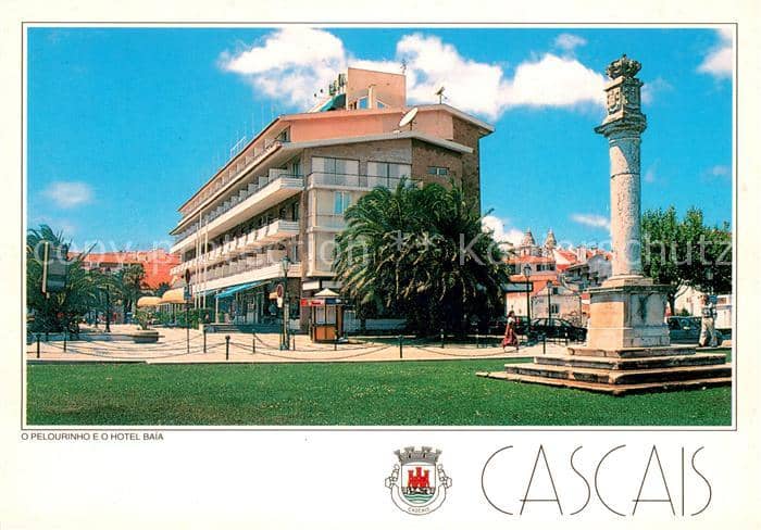 Estoril O Pelourinho e o Hotel Baia Monumento – Ansichtskarte