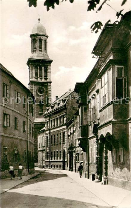Sopron Oedenburg Templom ulca – Ansichtskarte