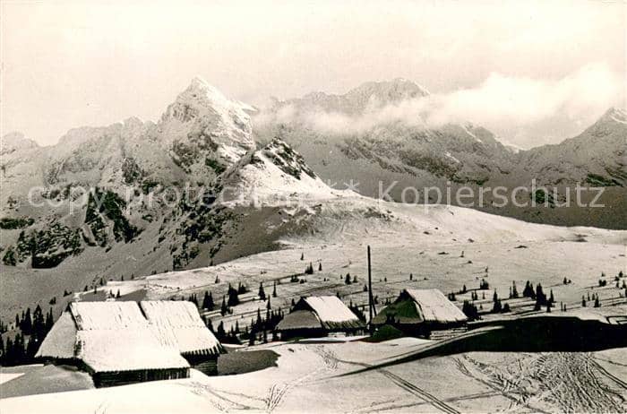 Tatry Vysoke Gebirge Hala Gasienicowa – Ansichtskarte