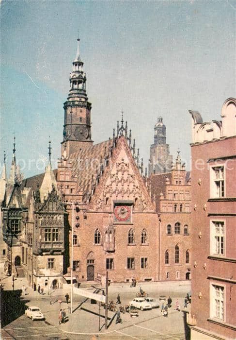 Wroclaw Ratusz – Ansichtskarte