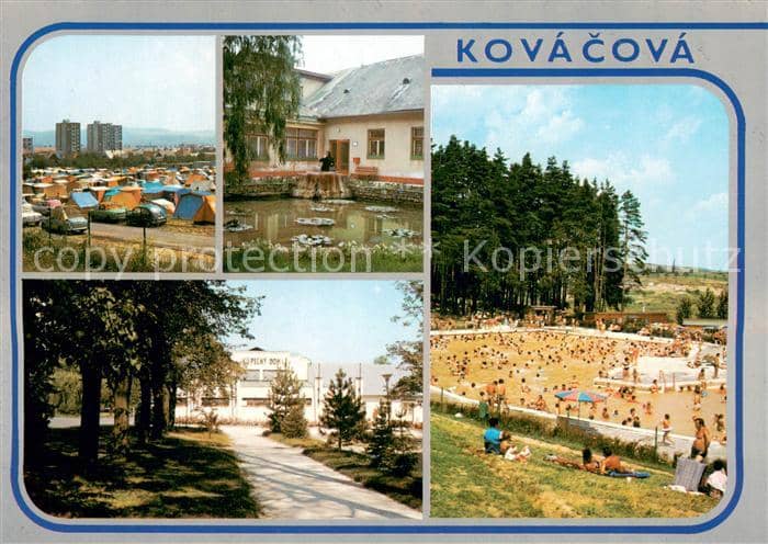 Kovacova Kupele s prirodnou termalnou vodou zamerane na liecenie chorob pohybove – Ansichtskarte