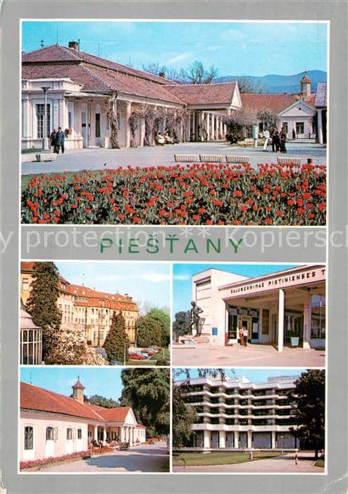 Piestany Svetozname kupelne mesto spominane Prva pisomna zmienka o liecivych pra – Ansichtskarte