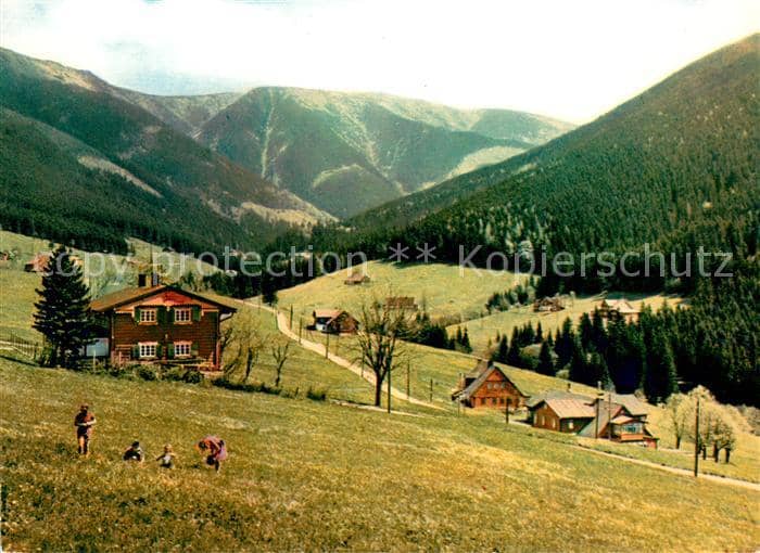 Krkonose Spindleruv Mlyn – Widokówka