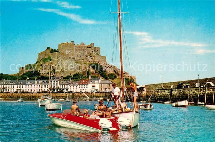 Jersey UK Mont Orgueil Castle – Ansichtskarte