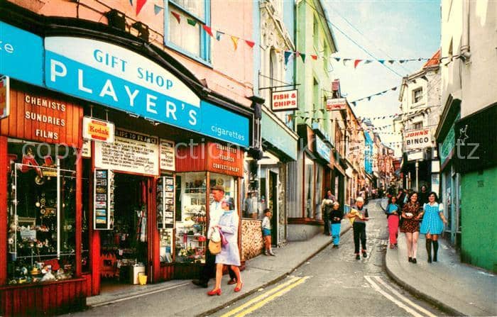 Folkestone High Street – Ansichtskarte Shepway