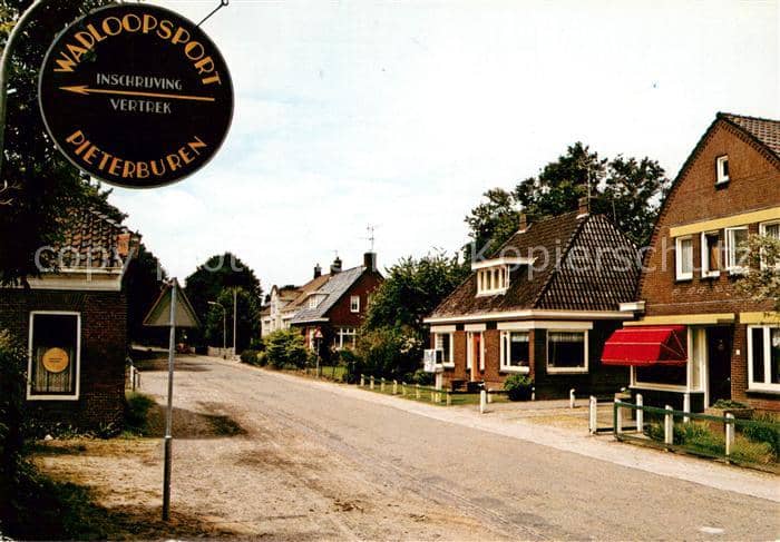 Pieterburen Niederlande Hoofdstraat – Ansichtskarte
