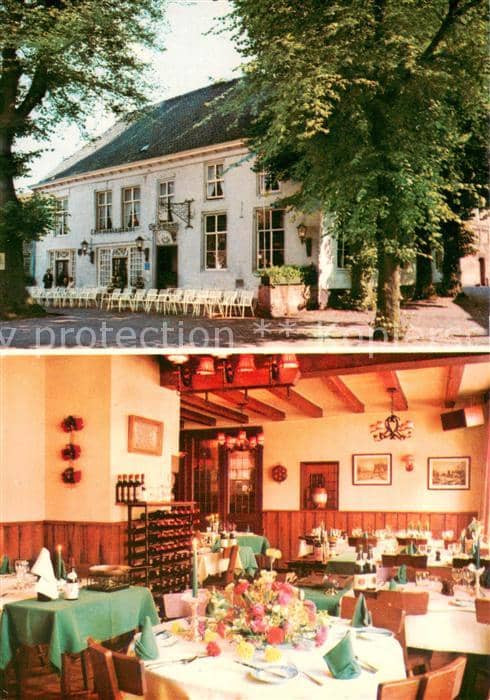 Oirschot Cafe Restaurant De Zwaan – Ansichtskarte Breda