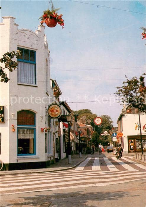 Wassenaar Langstraat – Ansichtskarte