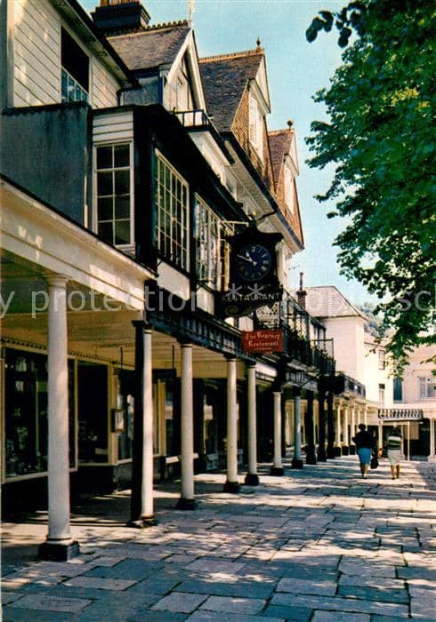 Royal Tunbridge Wells The Pantiles 18th century promenade – Ansichtskarte