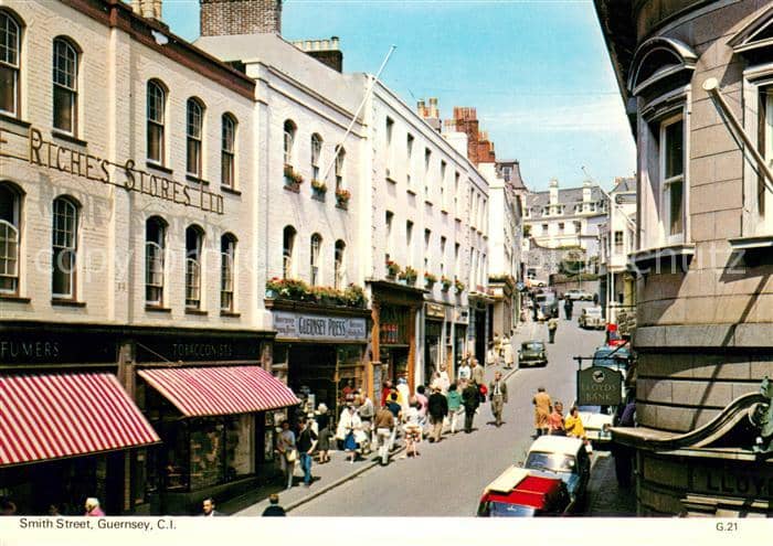 Guernsey Channel Islands Smith Street – Ansichtskarte