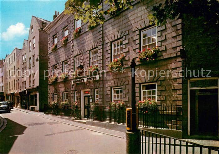 Guernsey Channel Islands Moores Hotel – Ansichtskarte