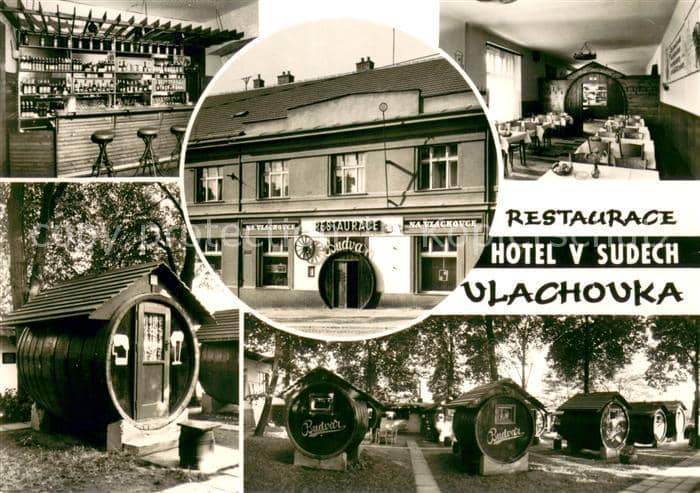 Praha Prahy Prague Restaurace a Hotel v Sudech Vlachovka – Ansichtskarte