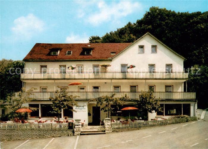 Veilbronn Heiligenstadt BAMBERG Bayern Gasthof Pension Sponsel Regus – Ansichtskarte Heiligenstadt i.OFr.