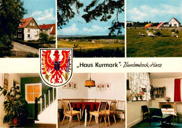 Buntenbock Oberharz Goslar Niedersachsen Haus Kurmark Gastraeume Panorama Liegew – Ansichtskarte Clausthal-Zellerfeld