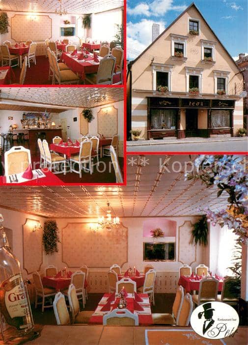 Kraslice Restaurant Petr Gastraeume Bar – Ansichtskarte