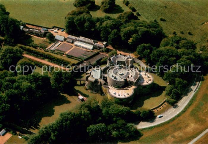 Kent Walmer Castle Air view – Ansichtskarte Dover