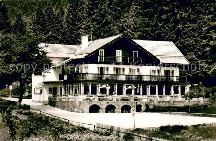 Bodenmais Regen Bayern Hotel Waldhaus – Ansichtskarte Bodenmais