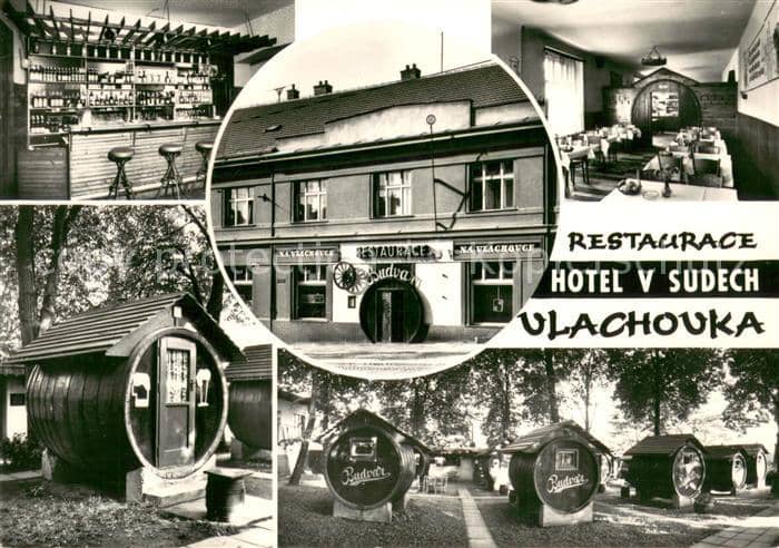 Praha Prahy Prague Restaurace a Hotel v Sudech Vlachovka – Ansichtskarte