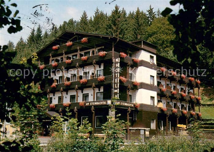 Koetzting Bad Bayern Hotel Restaurant Am Steinbachtal – Ansichtskarte Bad Kötzting