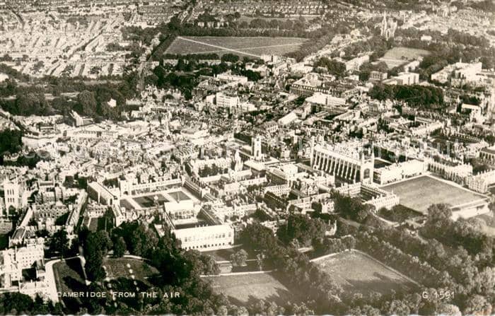 Cambridge Cambridgeshire Fliegeraufnahme – Ansichtskarte Cambridge
