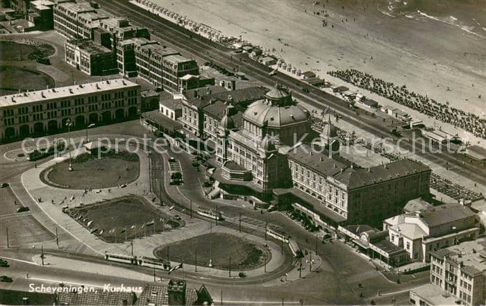 Scheveningen Kurhaus Fliegeraufnahme – Ansichtskarte Scheveningen
