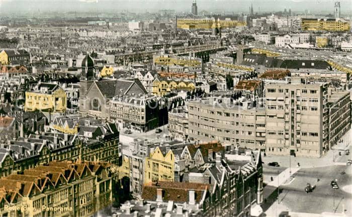 Rotterdam Aerial view – Ansichtskarte Rotterdam