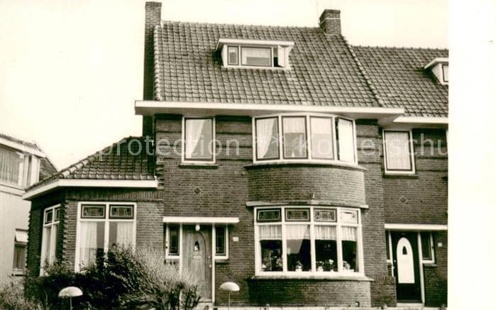 Katwijk aan Zee J van Andel Pension – Ansichtskarte Delft