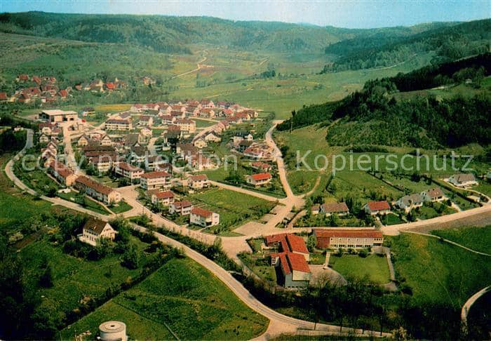 Vellberg Schwaebisch Hall BW Fliegeraufnahme – Ansichtskarte Vellberg