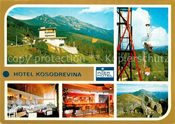 Nizke Tatry Hotel Kosodrevina Sedackovy vytah na Chopok Dumbier – Ansichtskarte