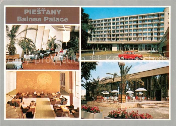 Piestany Liecebny dom Balnea Palace – Ansichtskarte