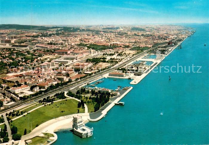 Lisboa Vista aérea de Belém – Ansichtskarte