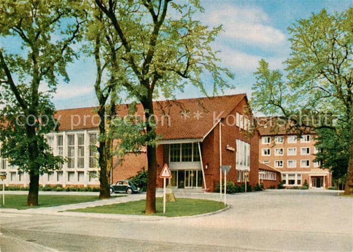 Nordenham Wesermarsch Niedersachsen Hotel Restaurant Friedeburg – Ansichtskarte Nordenham