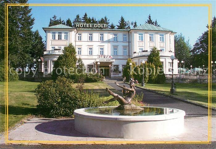 Marianske Lazne Parkhotel Golf – Ansichtskarte