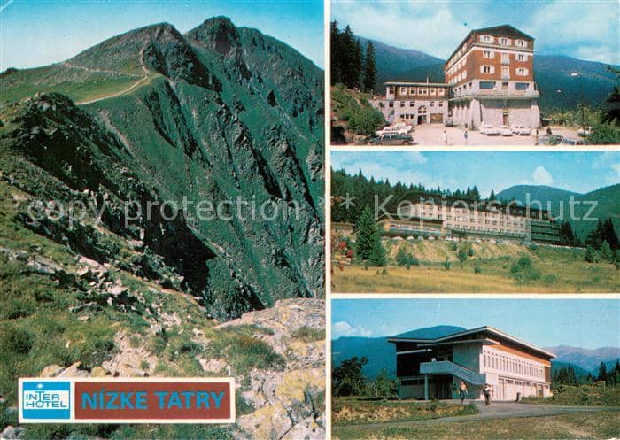 Nizke Tatry Derese Hotel Srdiecko Partizan Motel Tale – Ansichtskarte