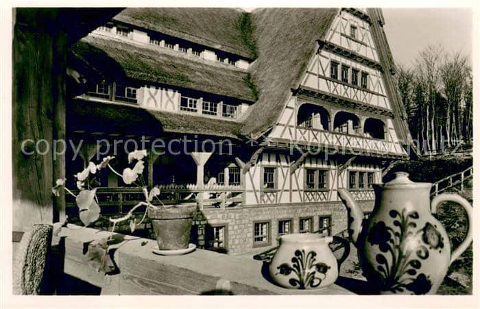 Sasbachwalden Achern Ortenaukreis BW Sternenwirtshaus Hohritt im Schwarzwald – Ansichtskarte Sasbachwalden