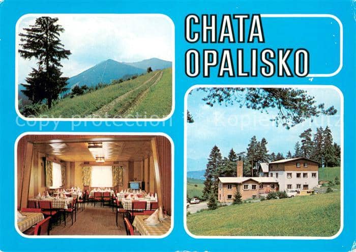 Zavazna Poruba Chata Opalisko Nizke Tatry Berghotel Restaurant Niedere Tatra – Ansichtskarte