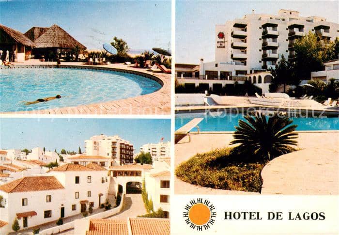 Algarve Hotel de Lagos Pool – Ansichtskarte