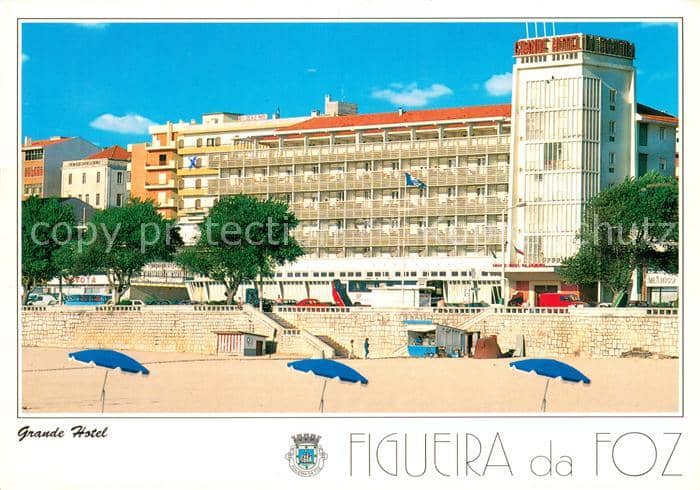 Figueira da Foz Grande Hotel Costa de Prata – Ansichtskarte