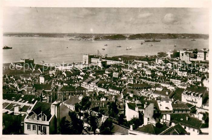 Lisboa Vista parcial – Ansichtskarte