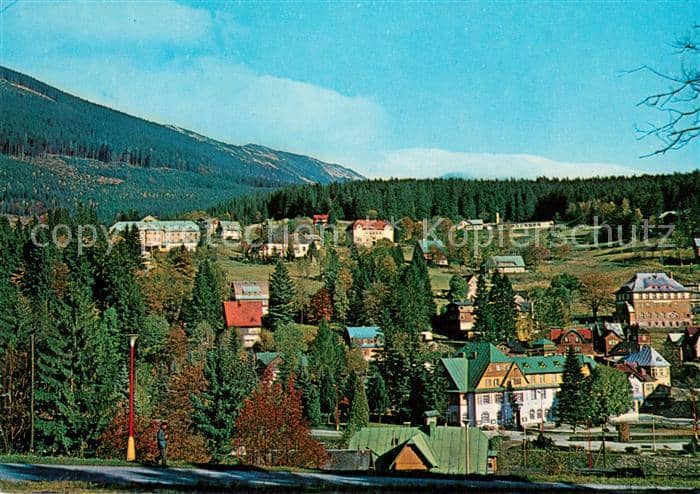 Spindleruv Mlyn Spindlermuehle Erholungsheim im Riesengebirge – Καρτ ποστάλ